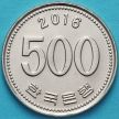 Монета Южной Кореи 500 вон 2016 год