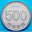 Монета Южная Корея 500 вон 1989 год