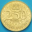 Монета Ливан 250 ливров 2018 год.