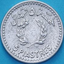 Ливан 5 пиастров 1954 год
