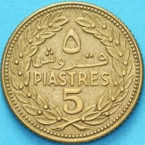 Ливан 5 пиастров 1969 год.