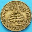 Монета Ливан 5 пиастров 1936 год.