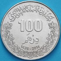 Ливия 100 дирхам 2014 год. 