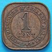 Монета Малайи 1 цент 1945 год. VF