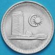 Монета Малайзия 5 сен 1967-1988 год.