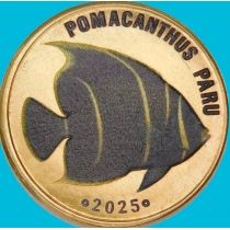 Малайзия, Лабуан 5 ринггит 2025 год. Французский черный ангел