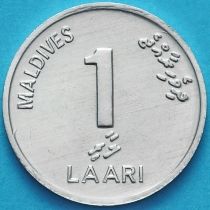 Мальдивы 1 лаари 1984 год.
