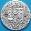 Монета Непал 2 мохара 1914 год. VS1971. Серебро.