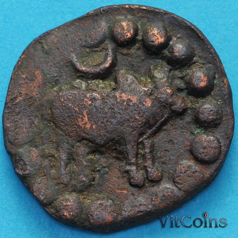 Монета Непал, Королевство Личхави 1 пан 641-680 гг. №3