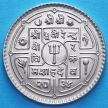 Монета Непала 1 рупия 1977 год.
