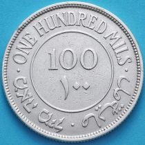 Палестина 100 милс 1939 год. Серебро.