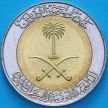 Монеты Саудовская Аравия 100 халалов 2008 год.