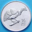 Монета Северная Корея 1/2 чона 2002 год. Цесарка