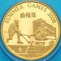 Северная Корея 20 вон 2008 год. Олимпийские Игры. Хоккей на траве