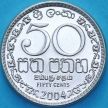 Монета Шри Ланка 50 центов 2004 год.