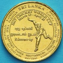 Шри Ланка 5 рупий 2007 год. ЧМ по крикету.