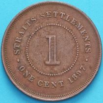 Стрейтс-Сетлментс 1 цент 1897 год.