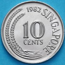 Сингапур 10 центов 1982 год.