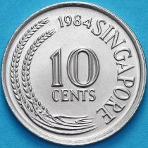 Сингапур 10 центов 1984 год.