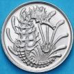Монета Сингапур 10 центов 1981 год.