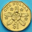 Монета Сингапур 1 доллар 1997 год.