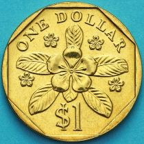 Сингапур 1 доллар 2001 год.