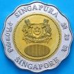 Монета Сингапур 5 долларов 2002 год. BU