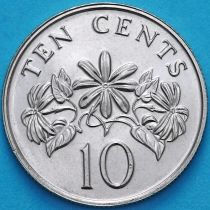 Сингапур 10 центов 2011 год.