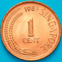 Сингапур 1 цент 1984 год.