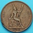 Монета Таиланд 2 атта 1902 год. Рама V.
