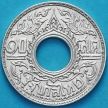 Монета Таиланда 10 сатанг 1941 год. Серебро.