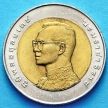 Монета Таиланда 10 бат 1999 год. 72 года королю Раме IX
