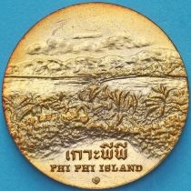 Таиланд настольная медаль. Острова Пхи-Пхи