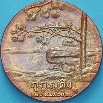 Таиланд настольная медаль. Национальный парк Пху Крадуенг