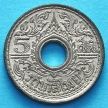 Монета Таиланда 5 сатанг 1944 год.