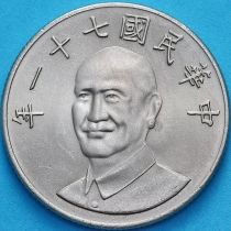 Тайвань 10 юаней 1982 год. Чан Кайши