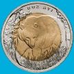 Монета Турция 1 лира 2011 год. Медведь.