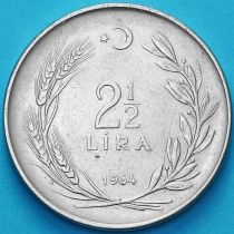 Турция 2,5 лиры 1964 год. 