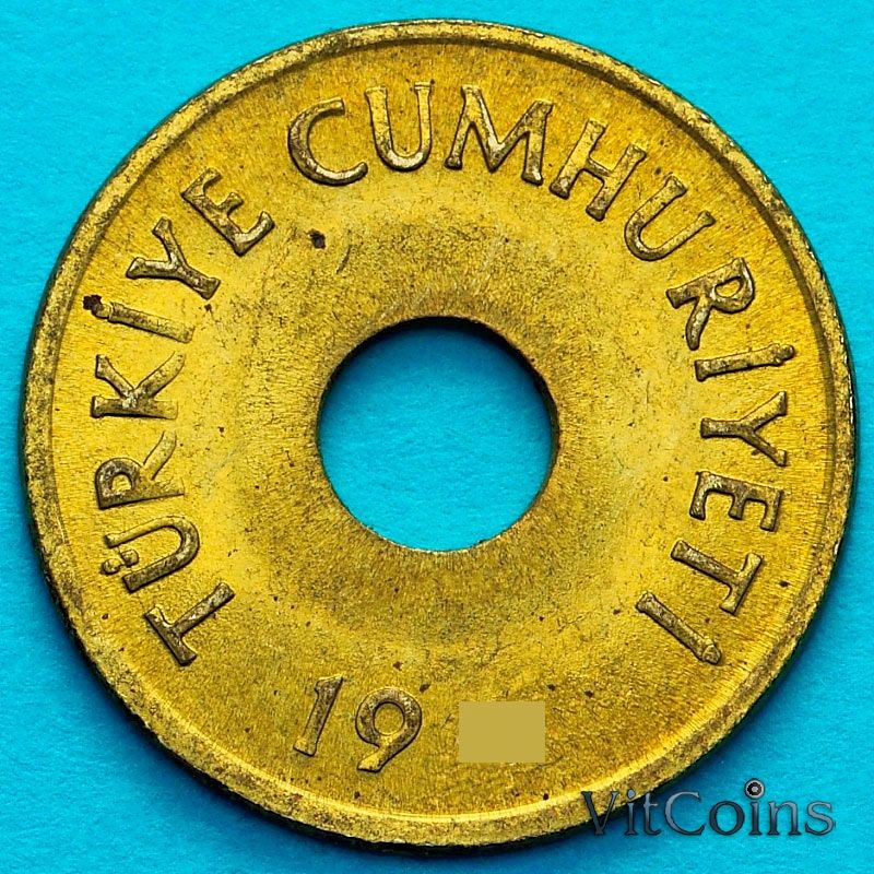 Монета Турция 1 куруш 1950 год. Монета Турция 1 куруш 1950 год.