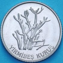 Северный кипр 25 куруш 2010 год.