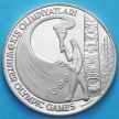 Монета Турции10000 лир 1988 год. Олимпиада в Калгари. Серебро