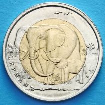 Турция 1 лира 2009 год. Слон.
