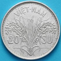 Вьетнам Южный 20 су 1953 год.