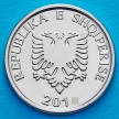 Монета Албания 5 лек 2014 год.
