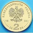 2 злотых Польша 1998 год. Сигизмунд III Ваза