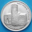 Монета Андорра 10 сантим 2008 год. Церковь Святого Висента