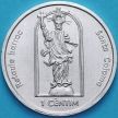 Монета Андорра 1 сантим 2004 год. Санта Колома, Алтарь в стиле барокко