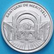 Монета Андорра 25 сантим 2005 год. Базилика Богоматери Меритчелл.