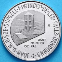 Андорра 5 динер 1988 год. Церковь Сант Климент де Пал