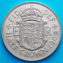 Великобритания 1/2 кроны 1964 год.